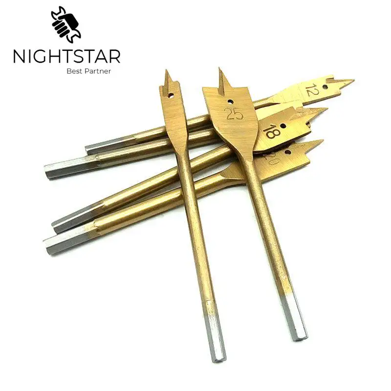 6 шт. набор сверл с отверстием для сверления отверстий сверла дерева лопаты