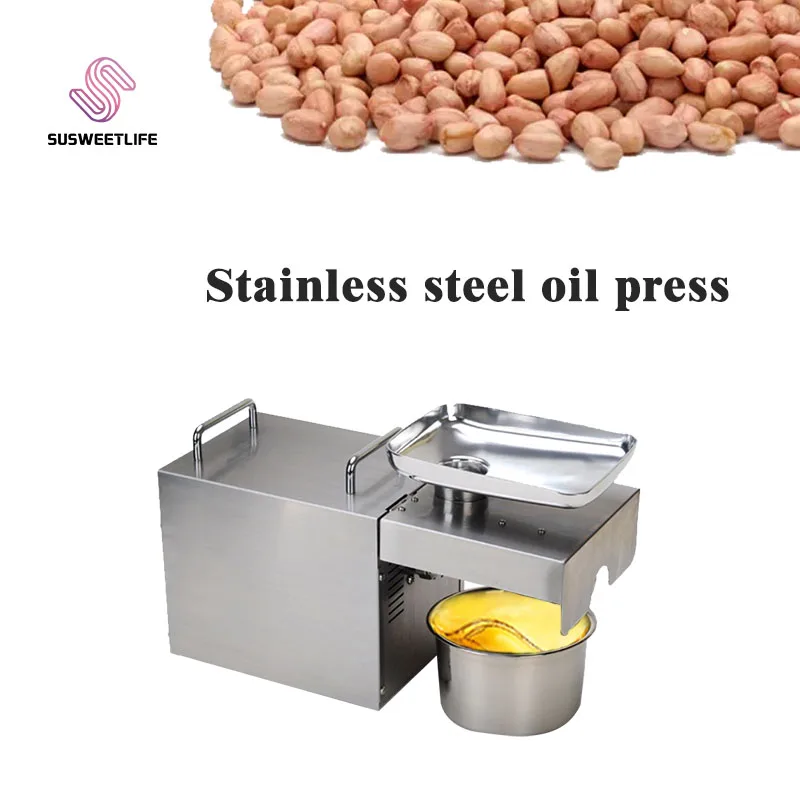 Кухонная техника Масляный Пресс из нержавеющей стали машина для масла семян льна