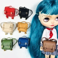 new handmade 1pcs 16 bjd mini school bag for blyth ob11 ob24 18 112 dolls accessories
