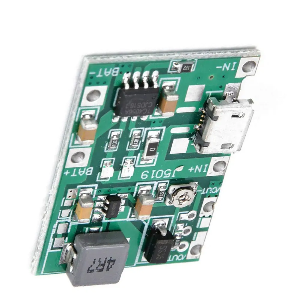 5PCS DC 3.7V to 5V 9V Adjustable Step Up 18650 Lithium Battery Charging Discharge Integrated Module Li-ion Battery Module
5PCS DC 3.7V to 5V 9V Adjustable Step Up 18650 Lithium Battery Charging Discharge Integrated Module Li-ion Battery Module