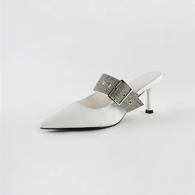Spring new women's pointed heel shoes