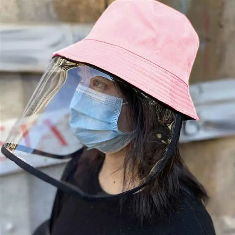 Прозрачная пластиковая защитная крышка для лица 1 шт. защита от слюны прозрачная