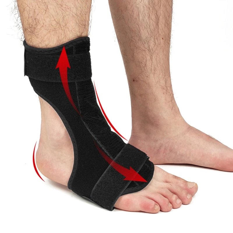 

Hot Adjustable Foot Orthosis Plantar Fasciitis Dorsal Splint Brace Stabilizer Pain Relief Bone Care Support