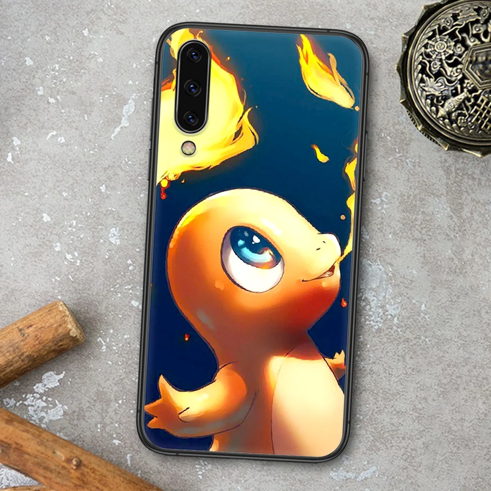 

Cartoon Pokemons Phone Case For Samsung Galaxy A 3 5 7 8 10 20 20E 21S 30 30S 40 50 51 70 71 black Bumper Tpu Cover Painting