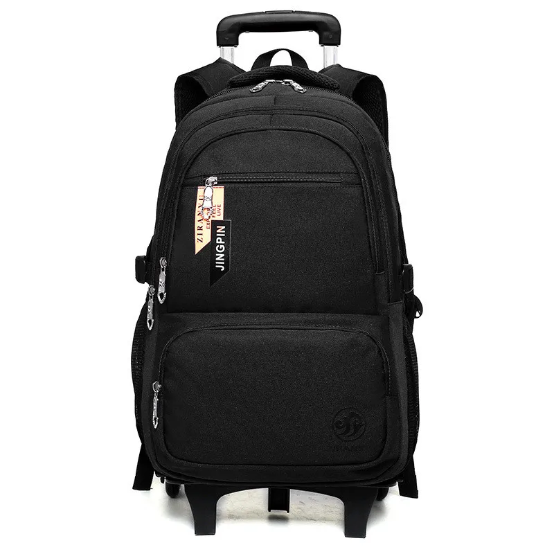 

New Removable Trolley Backpack Schoolbag Children Backpack Boys School Backpack Big Capacity Kids Travel Bag Mochila Infantil