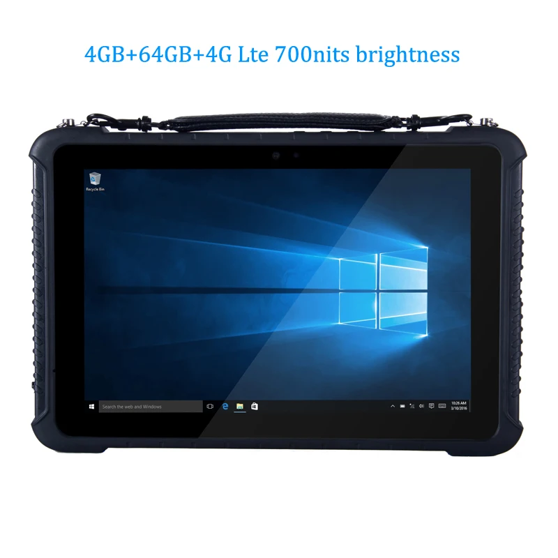Оригинальный 10 дюймов 700 нит Яркость Прочный планшетный ПК с ОС Windows Home Pro 4 Гб