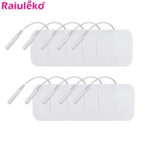 Электроды силиконовые для стимуляции нервных мышц, 5x5 см, 10 шт.лот