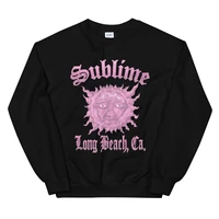 calelinka rock and roll style band print sweatshirts unisex loose vintage autumn thick pullover crewneck long sleeve gothic tops