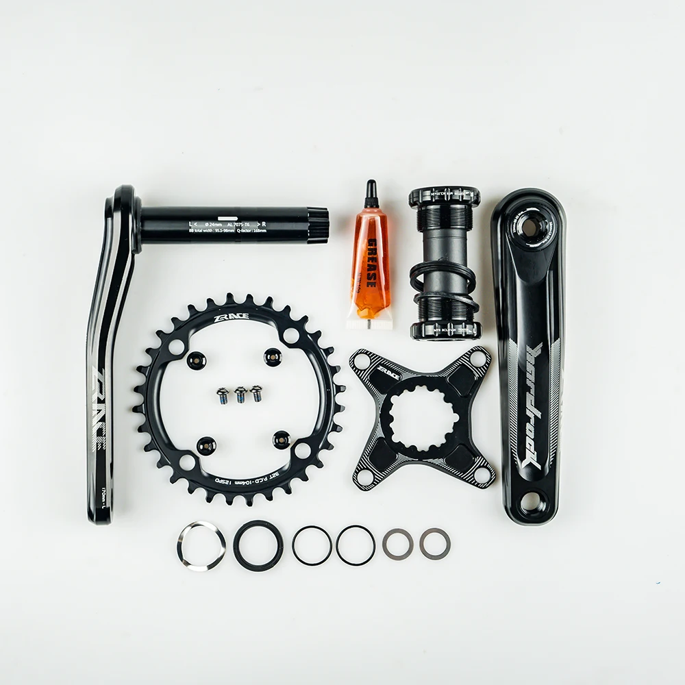ZRACE HARDROCK 1x10 11 12 Скоростей Картеры Vickers твердость 21! Для MTB 170 мм/175 мм 32T/34T/36T набор