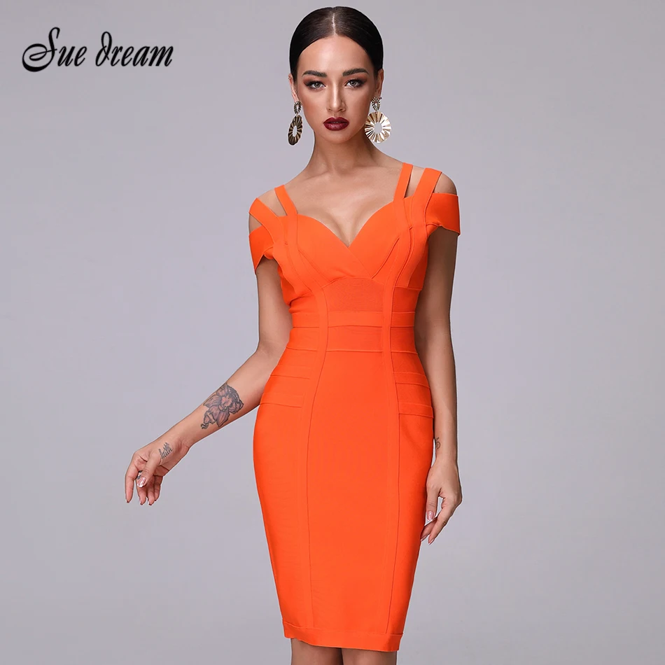 2020 Новинка осени Для женщин короткий рукав V образным вырезом Бандажное платье