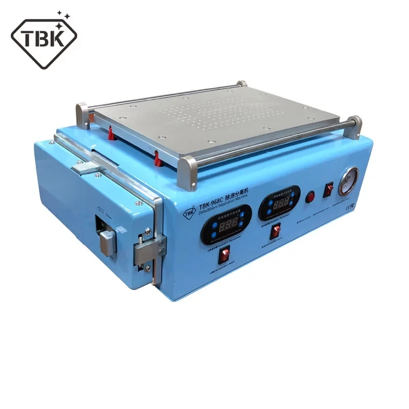 

TBK-968C Built-in Compressor Vacuum Pump Bubble Separator LCD Screen OCA Autoclave Bubble Remove Machine For ipad Curved Screen