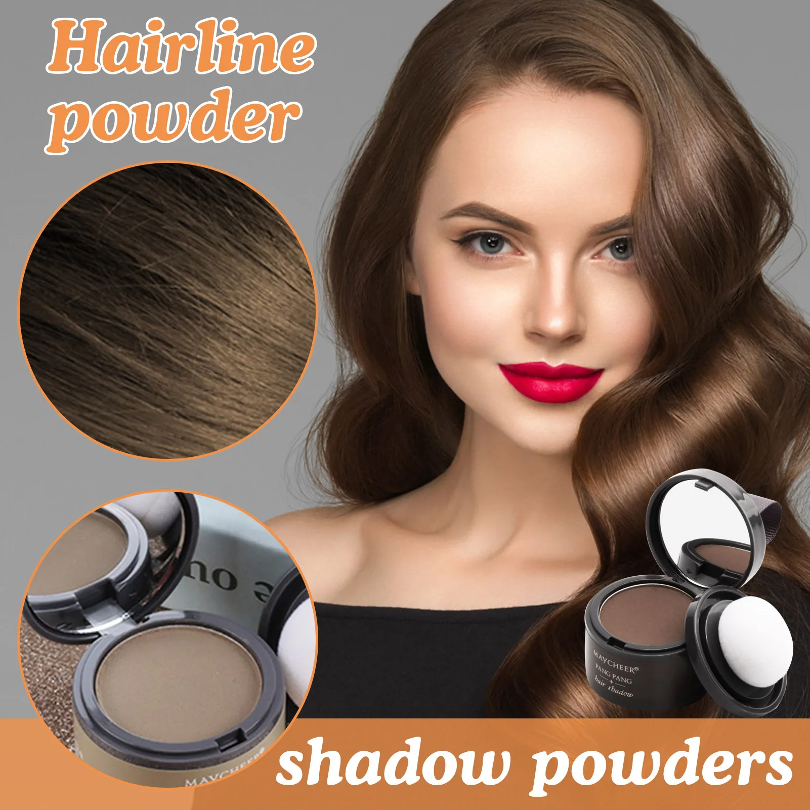 

2021 Multifunctional Shading Powder Water-proof Hairline Building Powder Cover up Scalp Eyebrow Powder Cosmetics SSwell