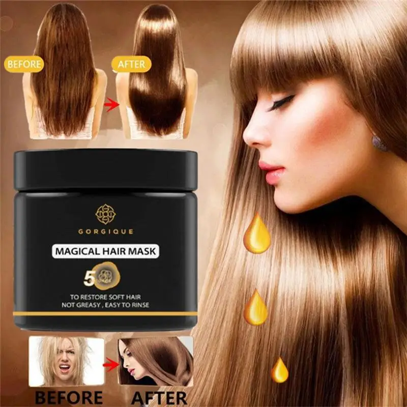 

Natural Botanical Hair Treatment Deep Nourishing Hair Mask Advanced Molecular Hair Repair Mask for Dry and Damaged Hair