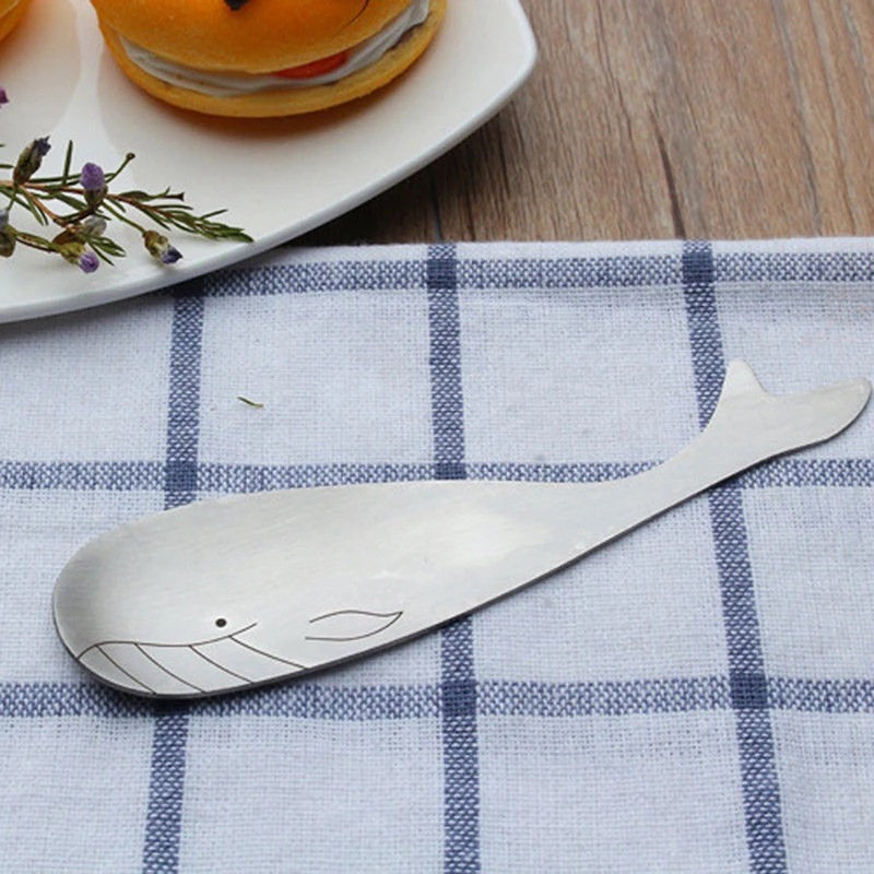 1 шт. детская деревянная ложка для мороженого Кита утки|Ложки| |