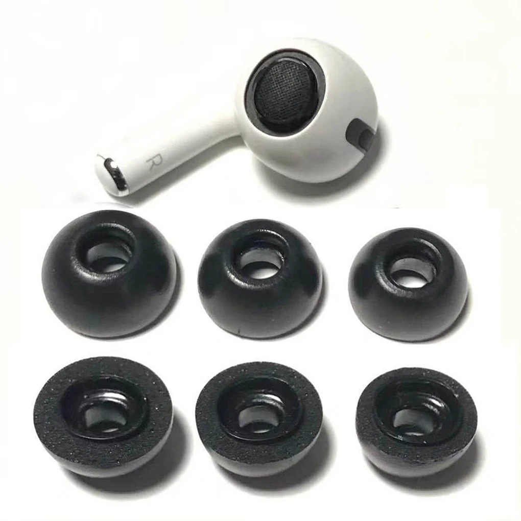 Мягкие силиконовые наушники чехол для наушников Apple Airpods Pro 3 вкладыши Airpods3