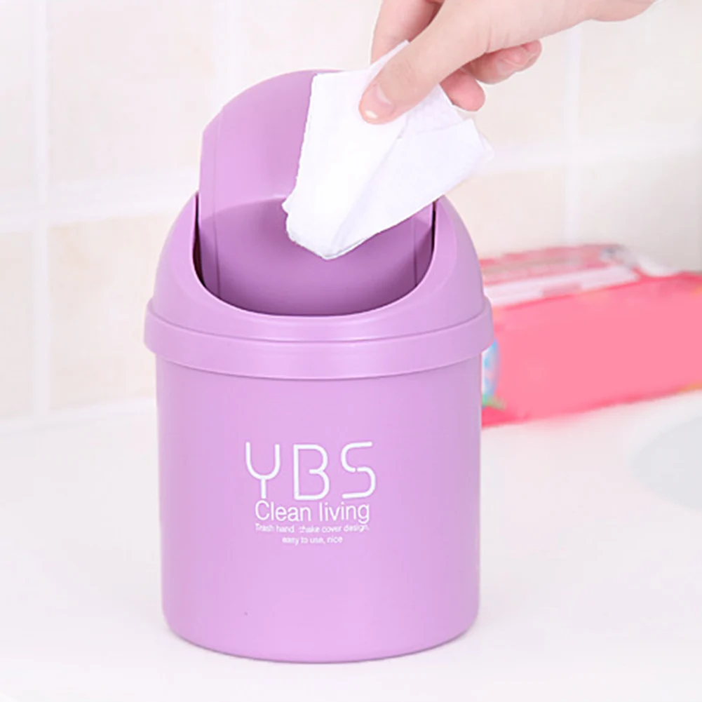 Креативный мини мусорный контейнер для мусора на столе корзина домашний стол