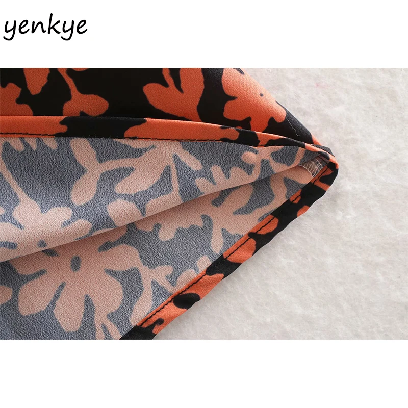 Женское винтажное платье с цветочным принтом Дамское сексуальное воротником и