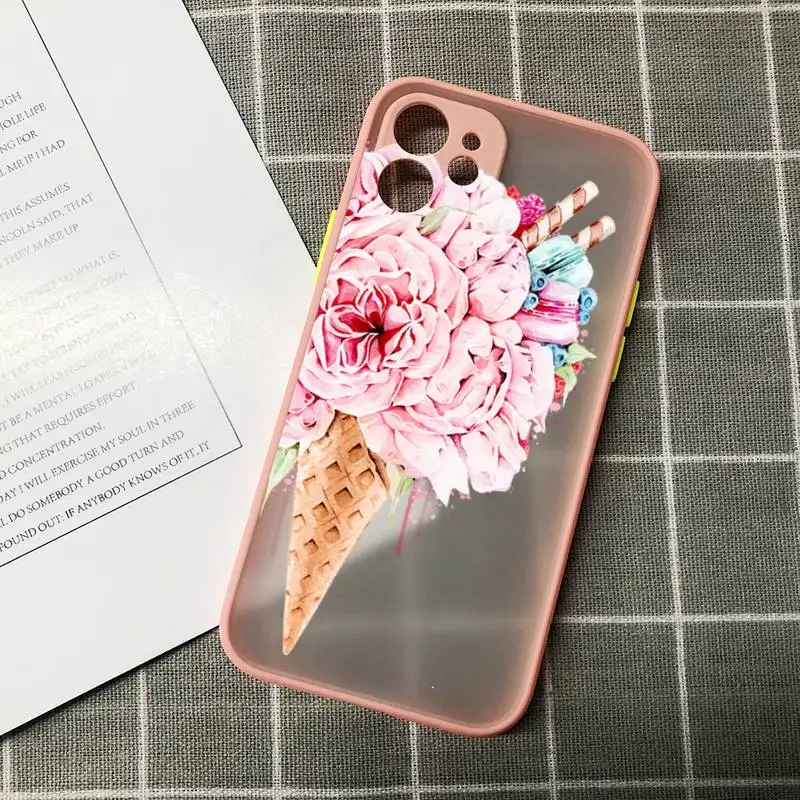 

Candy color Phone Case for iPhone 12 mini 11 pro XS Max X XR 7 8 plus SE20 High quality TPU silicon and Hard plastic cover