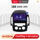 Автомагнитола Junsun V1pro, мультимедийный плеер на Android для Hyundai I30, 2006, 2007, 2008, 2009, 2010, 2011, 4G, Carplay, 2din, GPS, 6 + 128 ГБ
