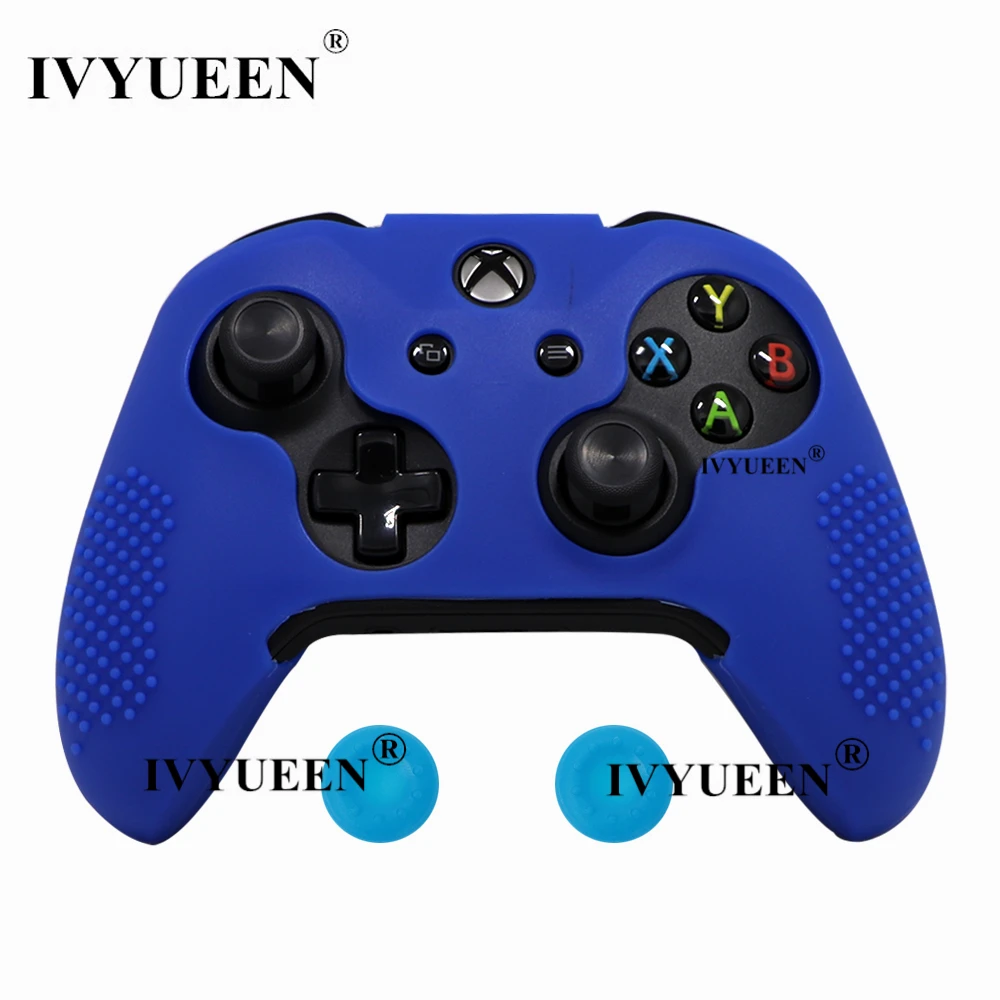 Силиконовый чехол IVYUEEN для microsoft Xbox One X S Slim, защитный чехол с джойстиками, 14 цветов