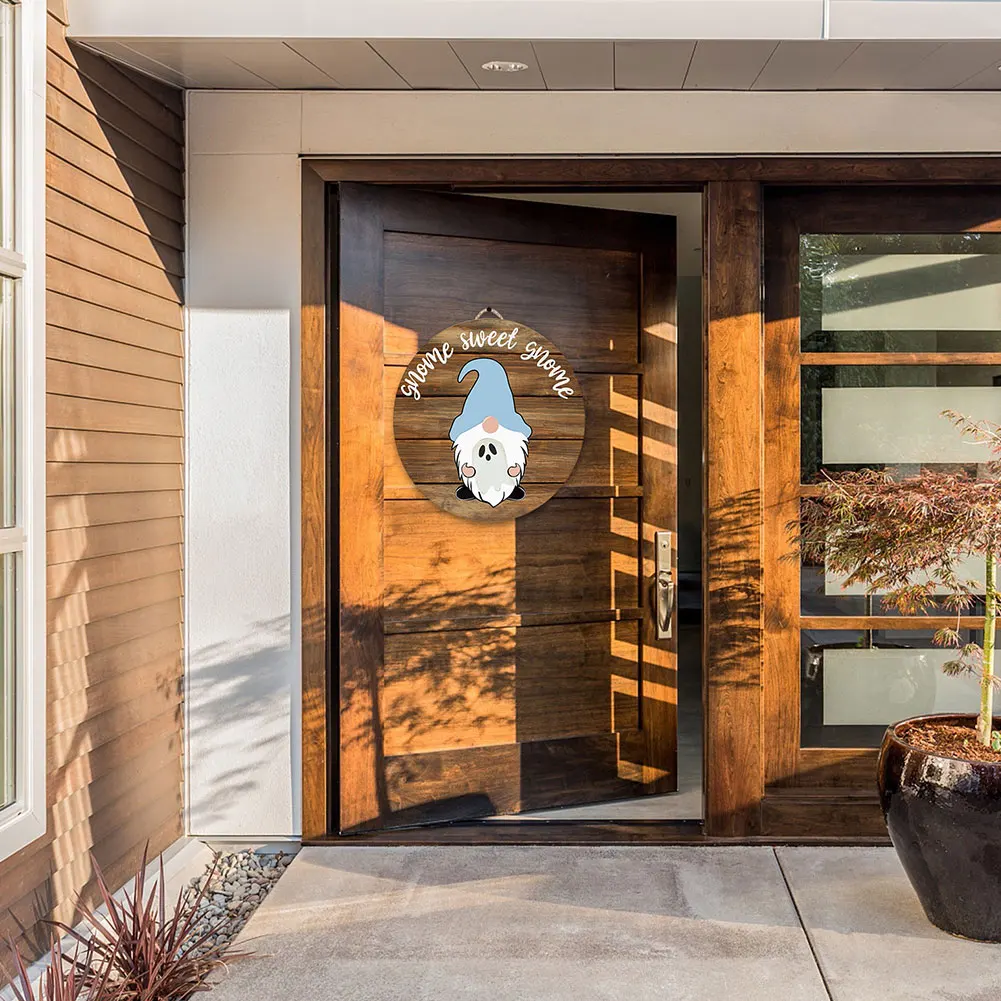 

Front Door Welcome Sign Welcome Sign Front Door Hanger for Farmhouse Rustic Wooden Door Hangers Front Porch Decor DIY Festival