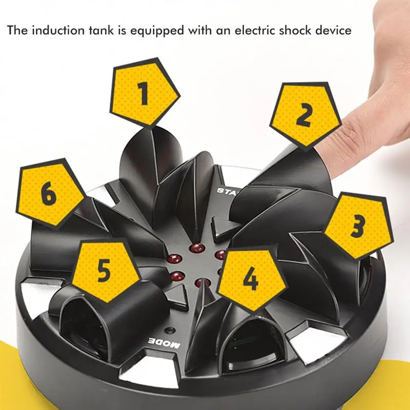 Электрический детектор ЛЛИ удар пальцами игра Шокирующая реакция игрушка