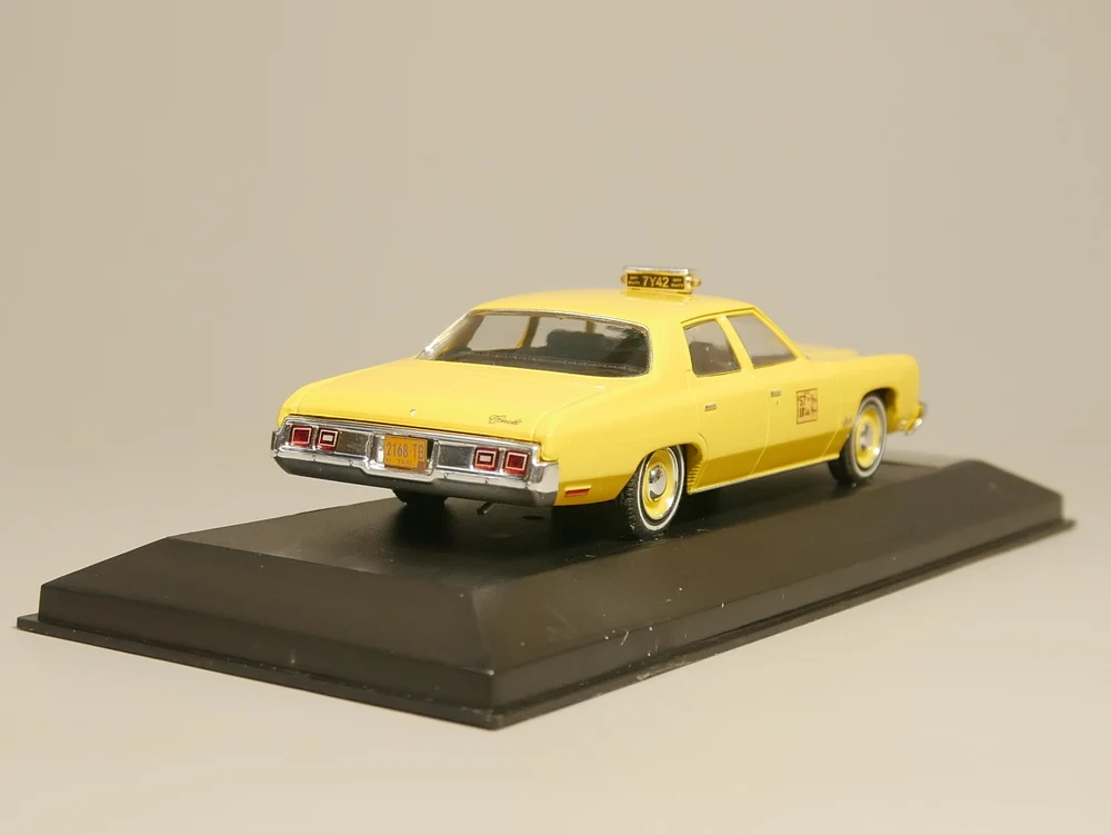 Премиум X 1:43 Chevrolet Bel Air Нью-Йорк Такси 1973 литая модель автомобиля
