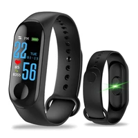 m3 smart bracelet heart rate blood pressure health waterproof smart watch m3 bluetooth watch smart wristband fitness tracker