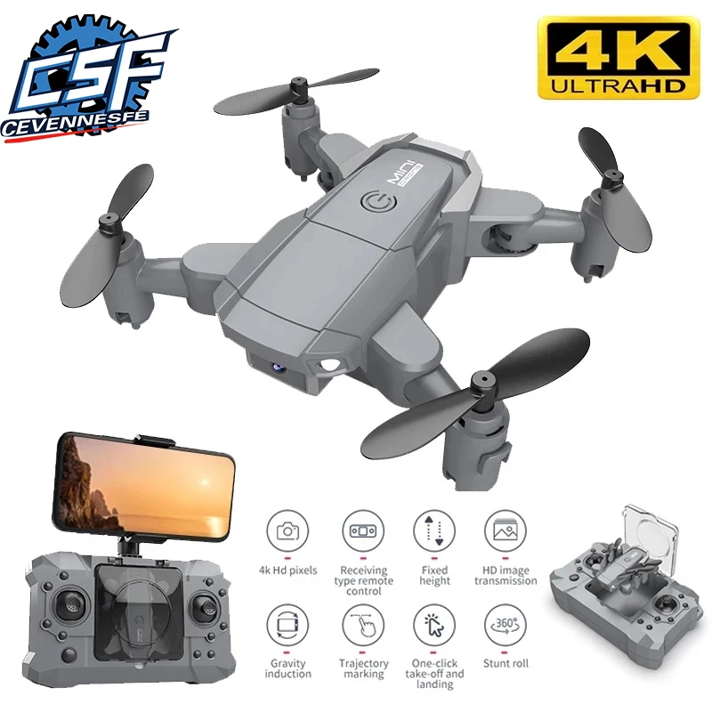 Новый мини-Дрон KY905 с камерой 4K HD GPS WIFI FPV vision складной Квадрокоптер дистанционным