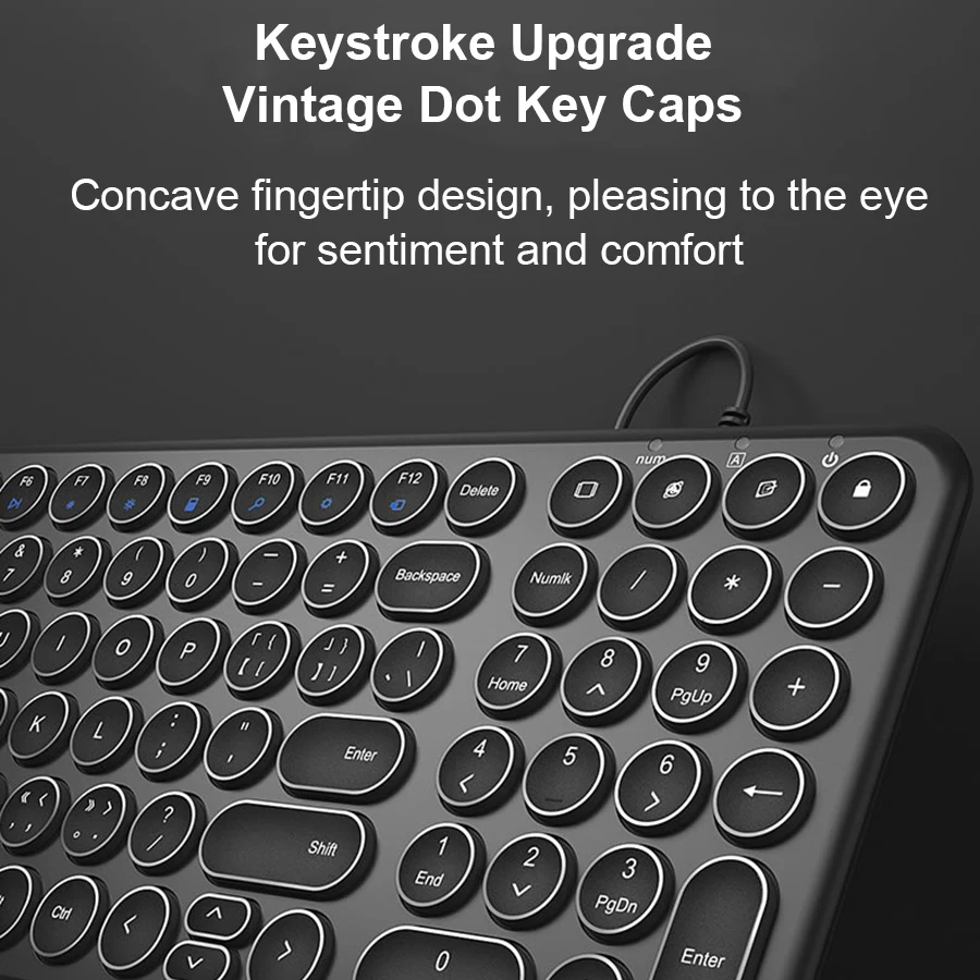 Проводная игровая клавиатура и мышь USB для ноутбука компьютера геймера бесшумная