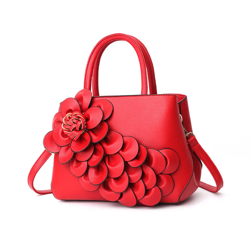 Сумочки 6 цветов красная роза женские сумки через плечо черные на для невесты