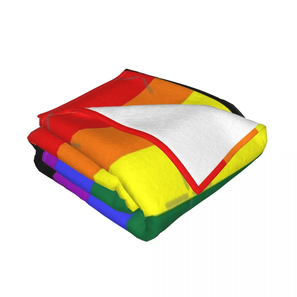 ЛГБТ гей-Прайд одеяло с радужной капельной краской покрывало для кровати