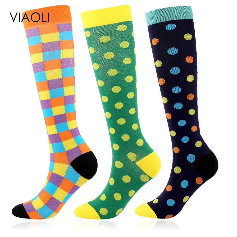 

Hot Sale Compression Stockings Knee High Fit Medical Varicose Veins Nursing Blood Circulation Pregnancy Edema Diabetes Unisex