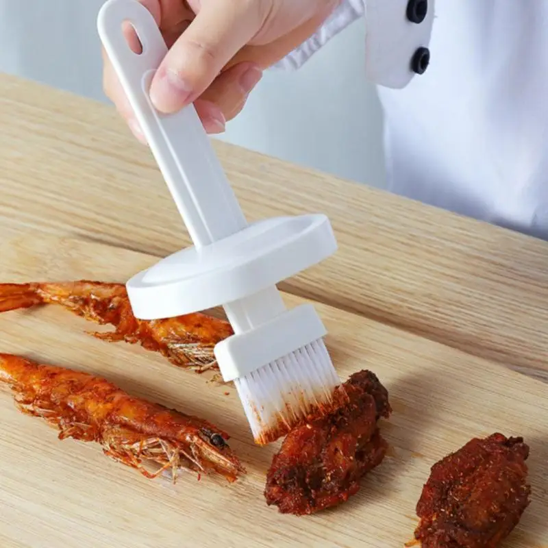Practical Silicone BBQ Brush Barbecue Cleaning Baking Bread Cooking Oil Cream Tools Multipurpose Kitchen Utensil Home Tool | Дом и сад