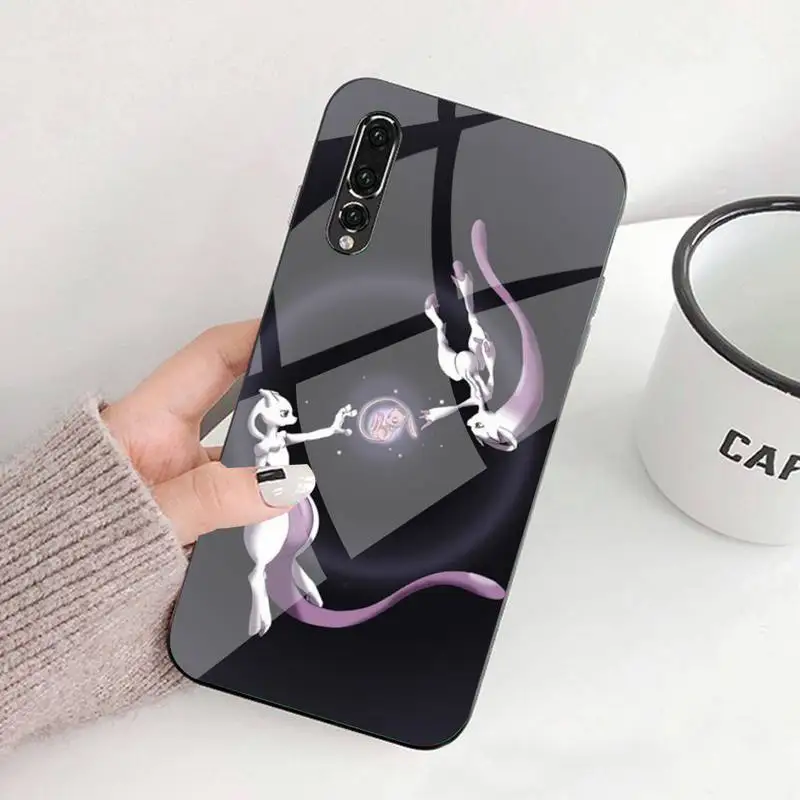 

Mew-two Phone Case Tempered Glass For Huawei P9 10 Plus 20 Pro Mate9 10 20 20pro Honor7A 8X 9 10 Nova3i 5