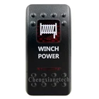 Печатная красная крышка переключателя-мощность лебедки-для Carling Arb автомобильный лодочный Кулисный Переключатель 12 В 24 В, только крышка! Переключатель не основан!