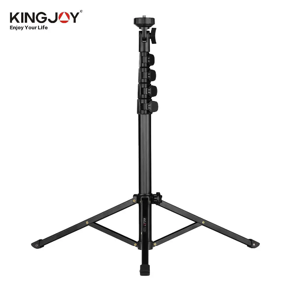 

BEESCLOVER Kingjoy Photography Video Tripod Live Aluminum Alloy 1/4in Screw for Camera Smartphone Video Light FL019 Tripod r57