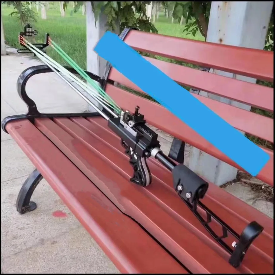 Высококачественная Новая Механическая Рогатка Двухосная скользящая Резиновая