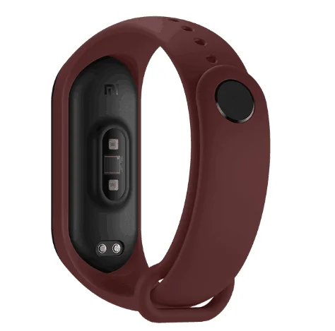 brown Xiaomi MiBand 4 Смарт Bluetooth 5,0 Браслет фитнес-браслет AMOLED цветной сенсорный экран китайская версия - Цвет: brown