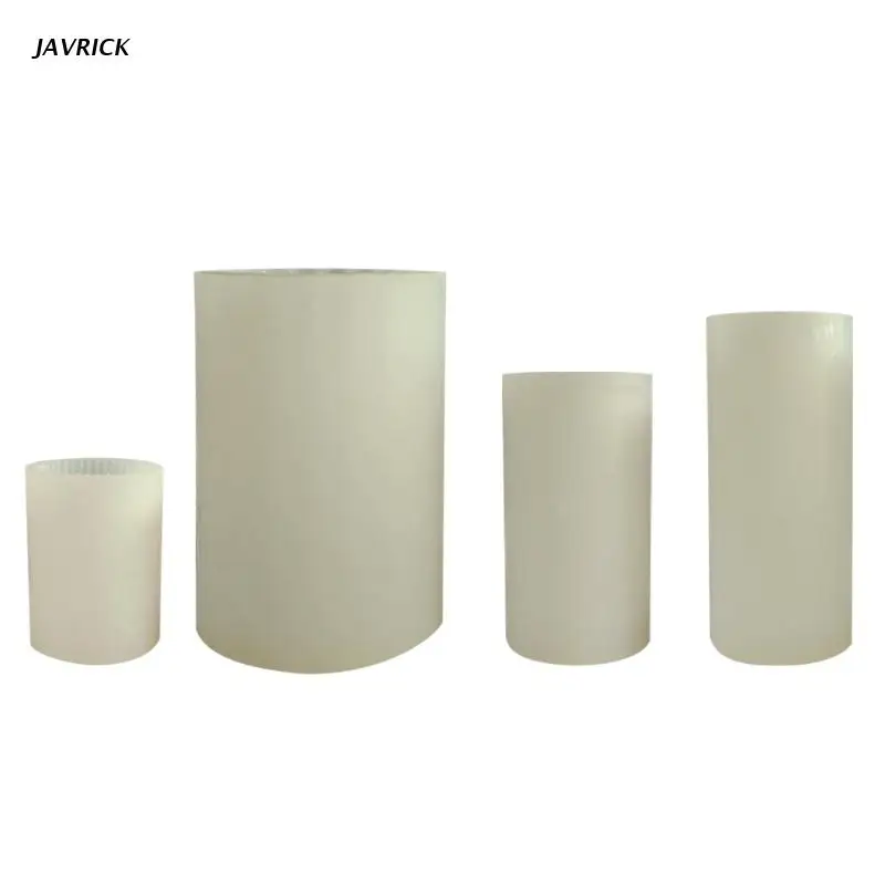 

Cylinder Candle Making Molds DIY Striped Cylinder Candle Mould for Wedding Decor