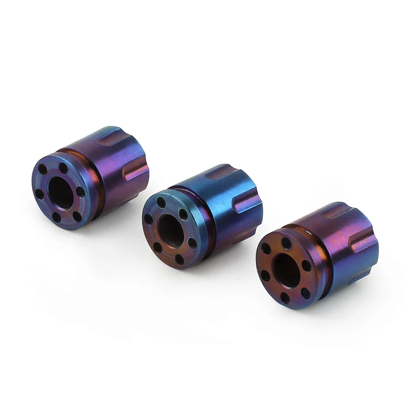 DIY титановый сплав нож бусины Паракорд Зонт веревка Открытый EDC бисер|Паракорд| |