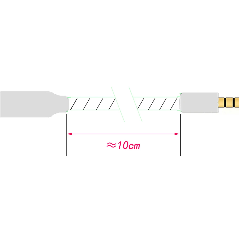 Haldane 6.35mm TRS 3pole Male to 4pin XLR Balanced Female OCC Single Crystal Copper Audio Adapter Cable 6.5 to XLR Connector