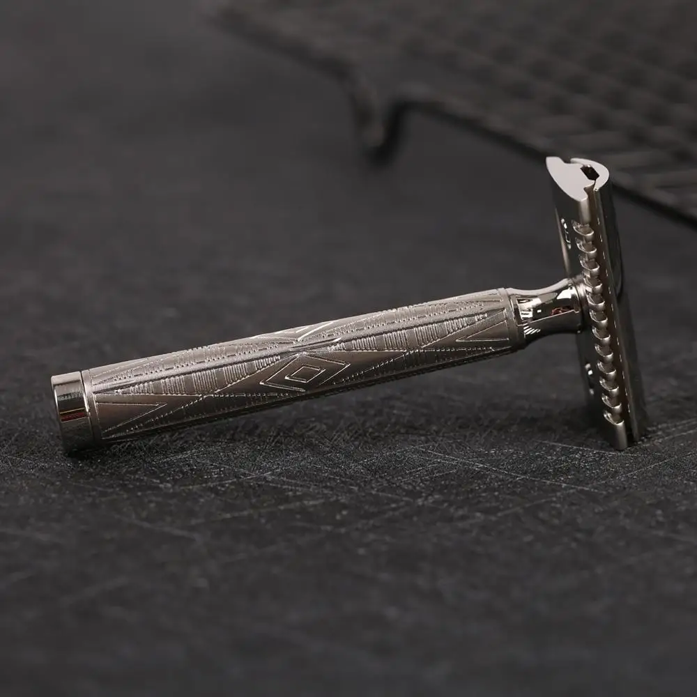 Цветная Безопасная бритва Yaqi Nickle с флисовой головкой|Бритва| |