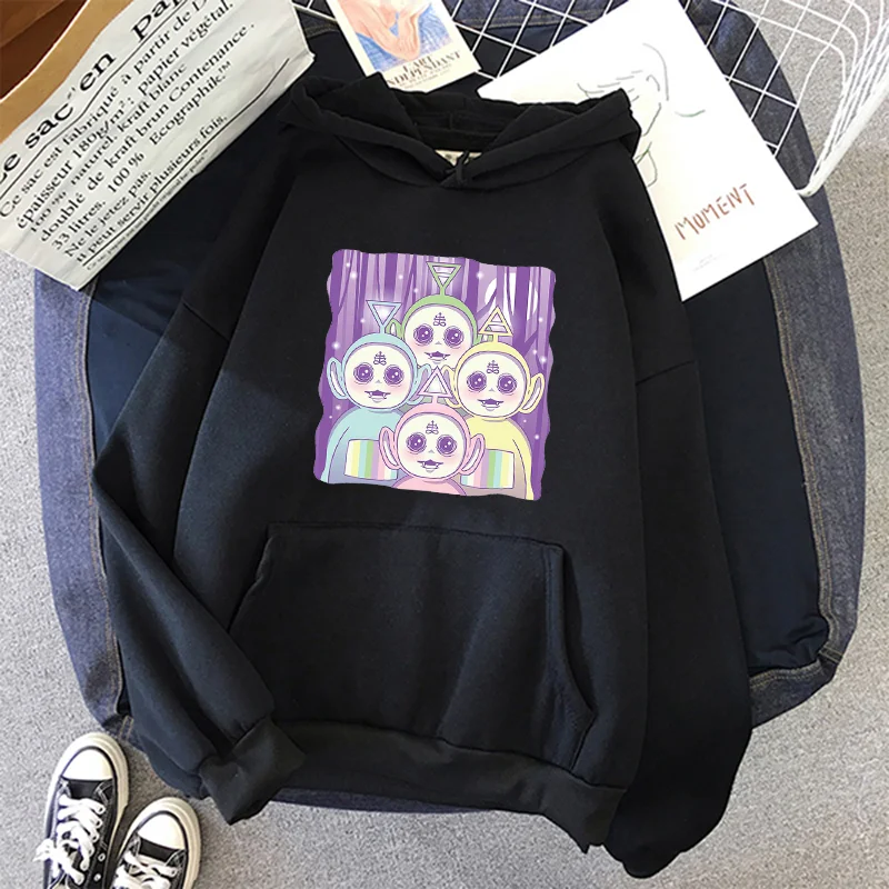 Женские толстовки с капюшоном и замком молнией в Корейском стиле комплект из