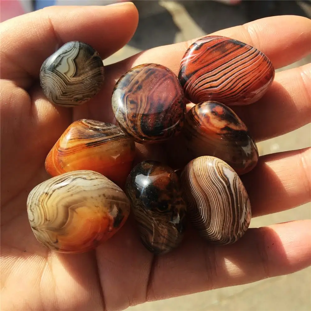 5 шт. натуральные камни и минералы sardonyx ладонный Агат лечебные кристаллы для