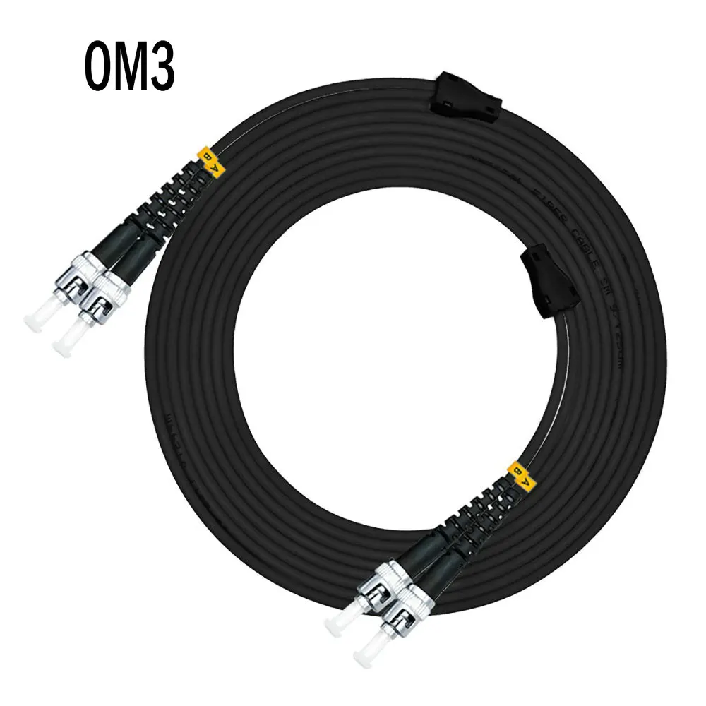 Наружный бронированный двусторонний кабель длиной 5 м 50/125 мультимод OM3 10 ГБ