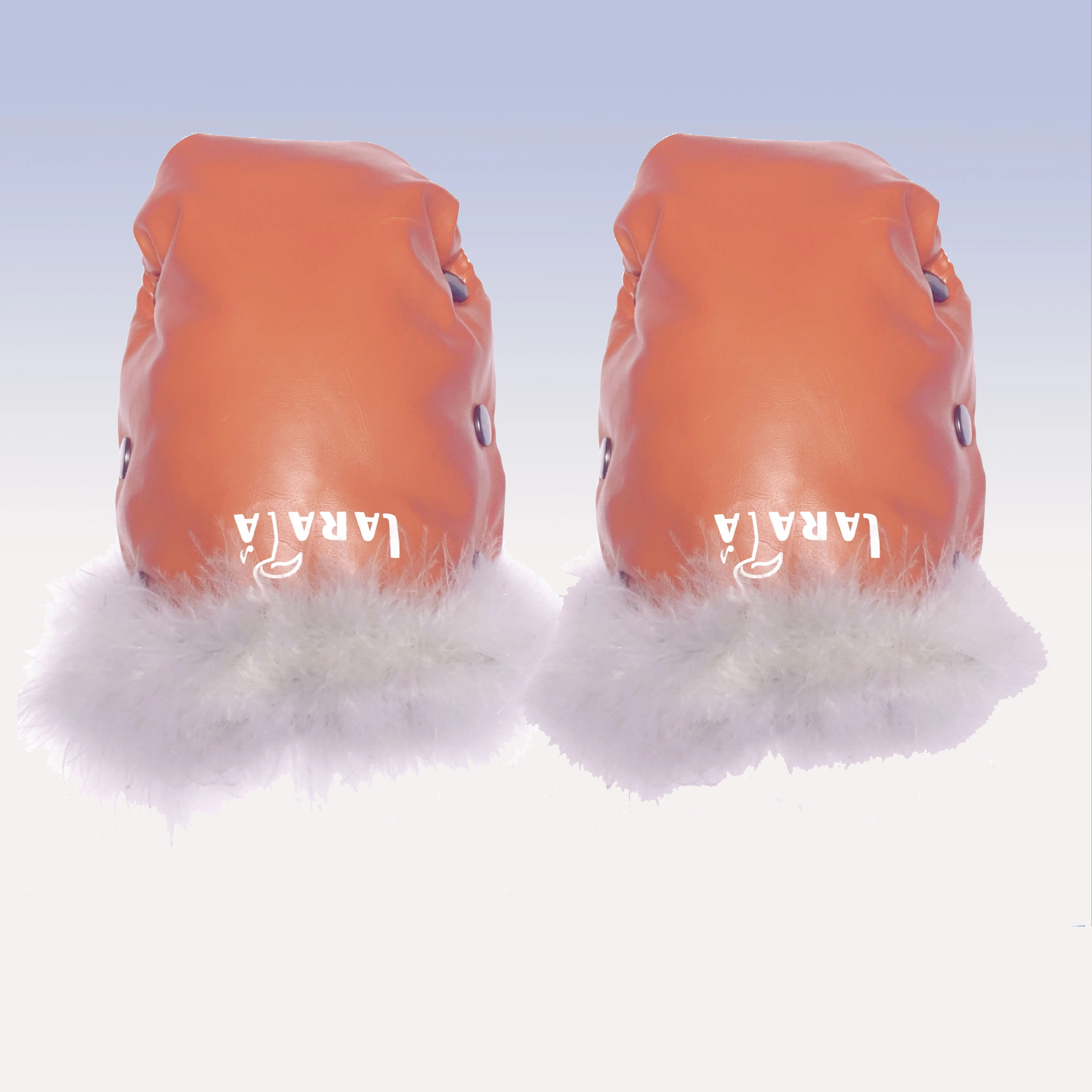 Защитные перчатки для детской коляски из натурального меха | Мать и ребенок