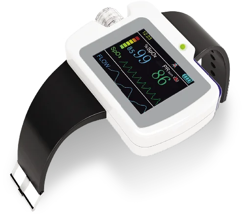 Монитор дыхания и сна CONTEC RS01 измеритель апноэ запястья + программное обеспечение