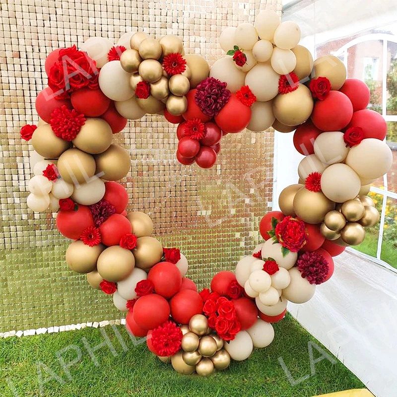 Держатель для дуги в форме сердца и шара 150 см | Дом сад