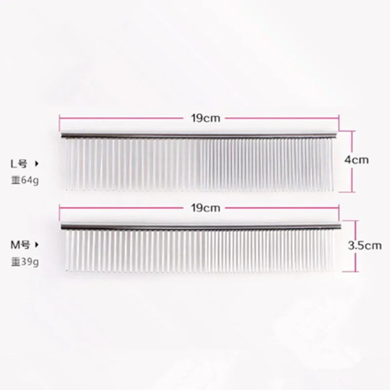 Новый триммер из нержавеющей стали Расческа Щетка для домашних животный собака